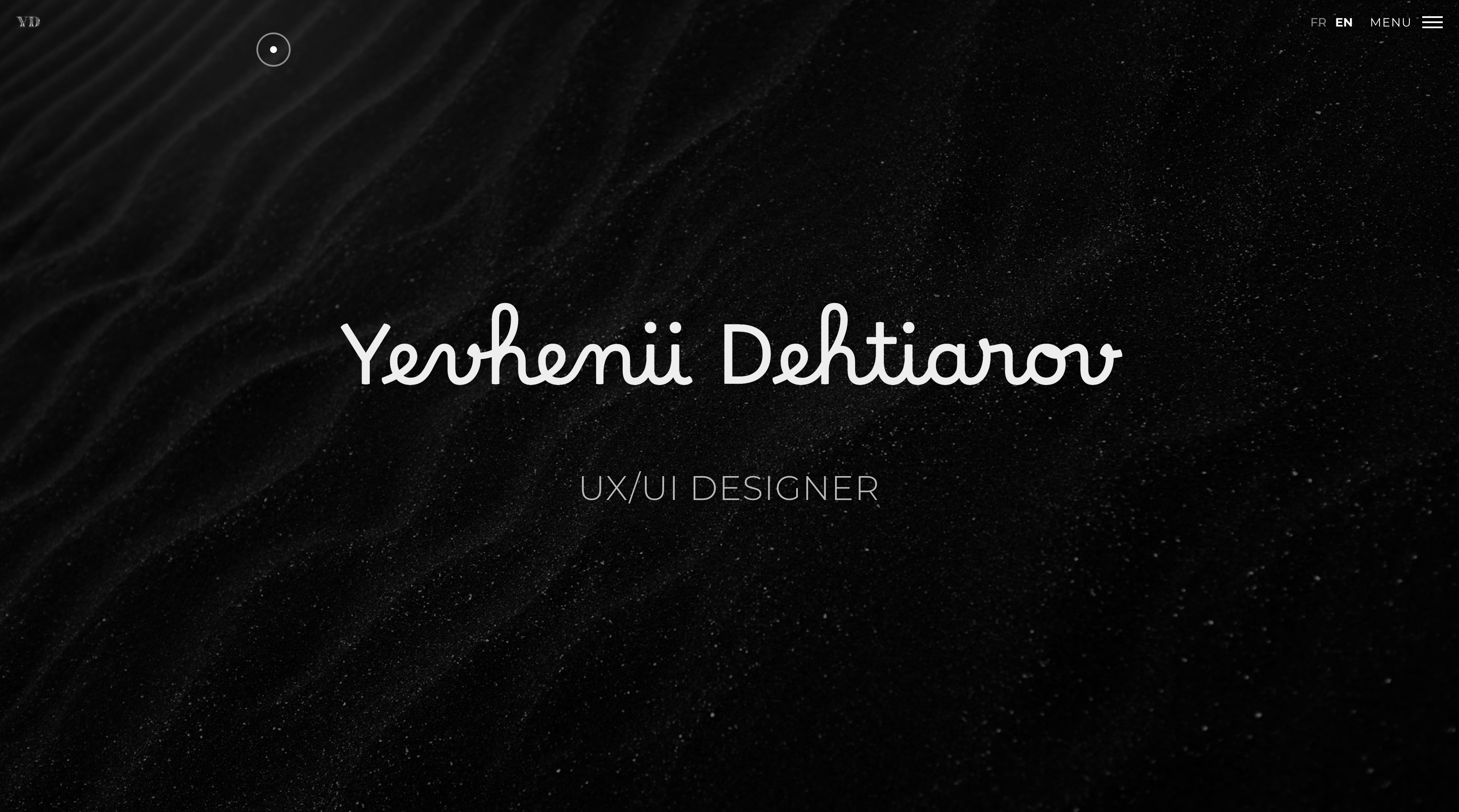 Aperçu du site Portfolio